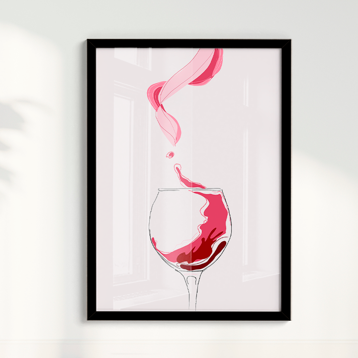 Quadro Vinho 1 por João de Rossi