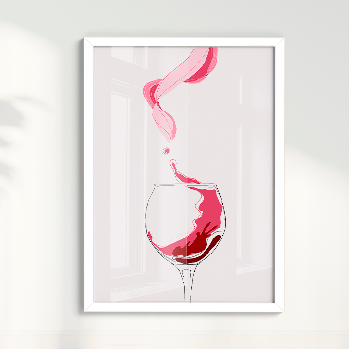 Quadro Vinho 1 por João de Rossi