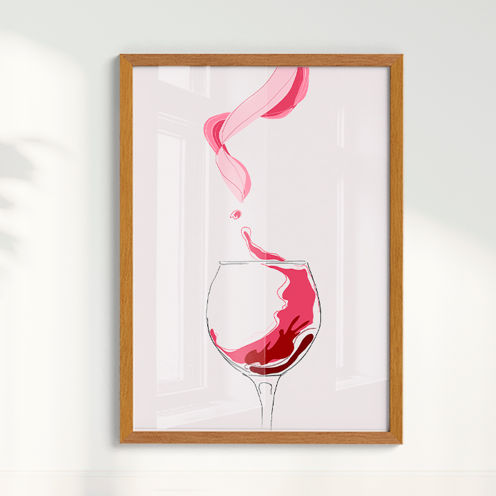 Quadro Vinho 1 por João de Rossi