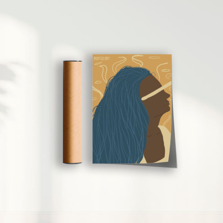 Quadro Ela por Intui.Art