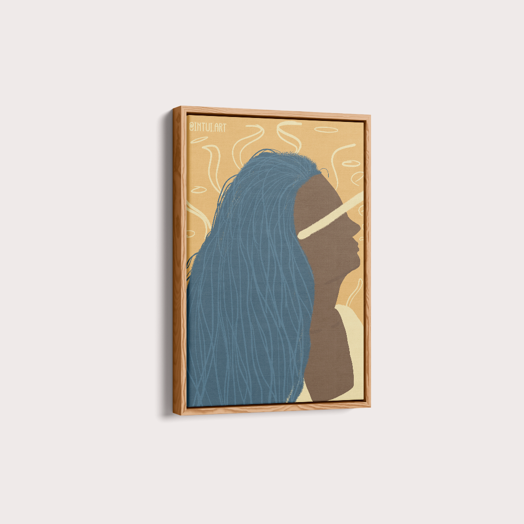Quadro Ela por Intui.Art