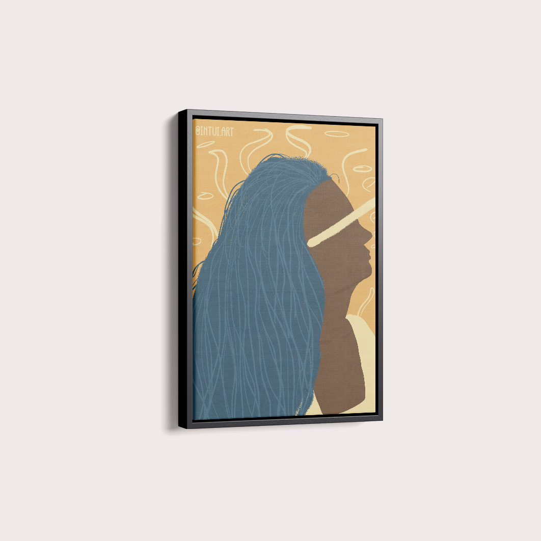 Quadro Ela por Intui.Art