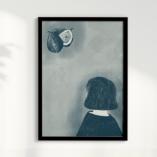 Quadro Figo por Bruna Miyuki