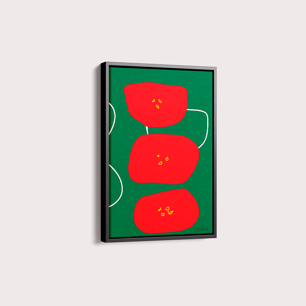 Três Flores por Lydianne Carney