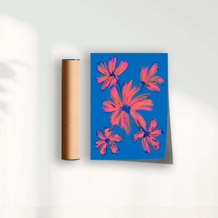 Quadro Floral por Paula pazini