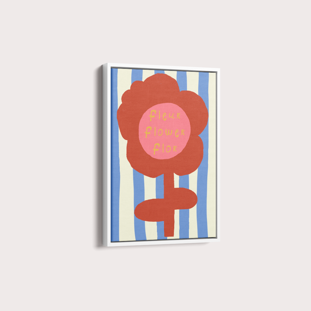 Quadro Fleur, Flower, Flor por Heloisa Camargo