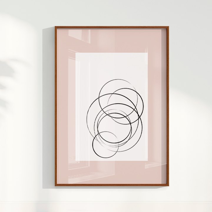 Quadro O florescer por Nicole Romão