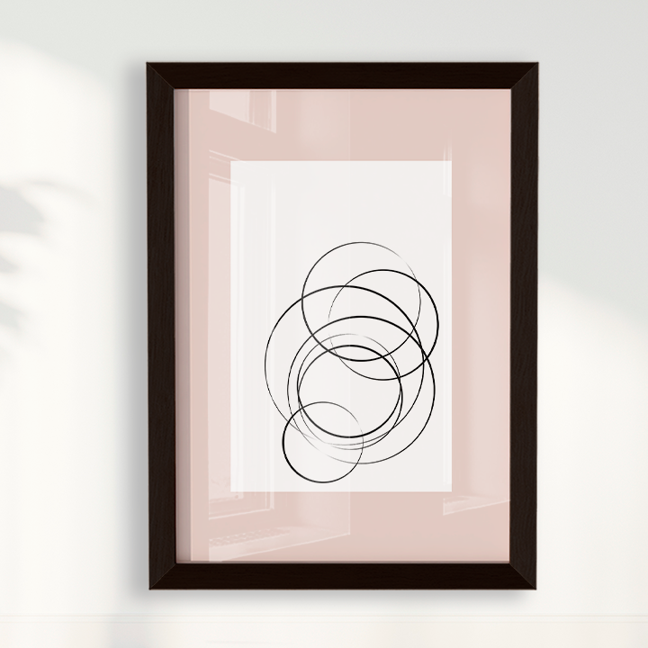Quadro O florescer por Nicole Romão