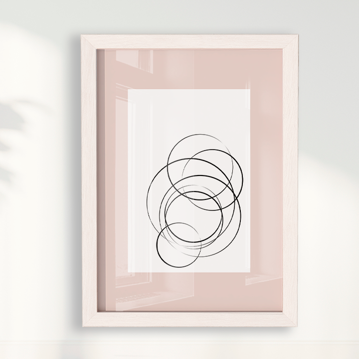 Quadro O florescer por Nicole Romão