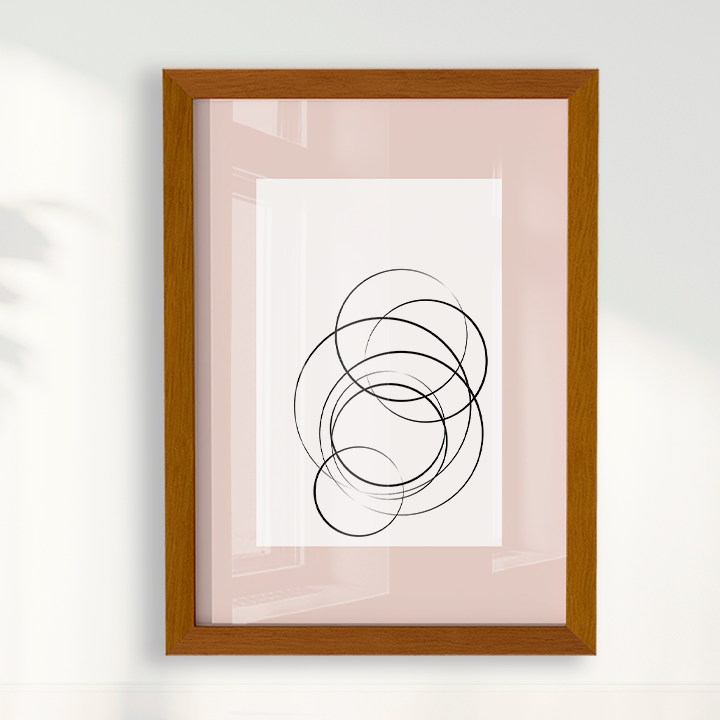Quadro O florescer por Nicole Romão