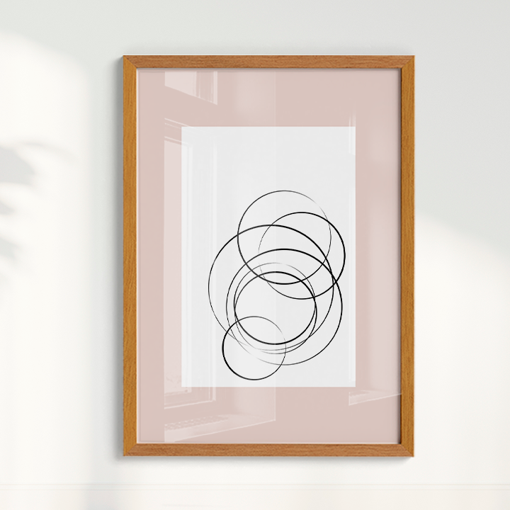 Quadro O florescer por Nicole Romão