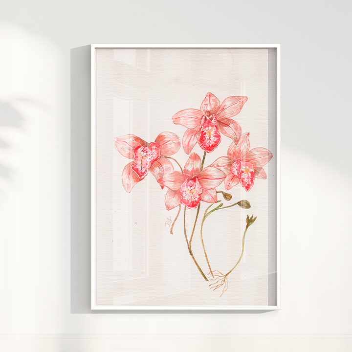 Quadro Aquarelando 22 por Rayana Karoline