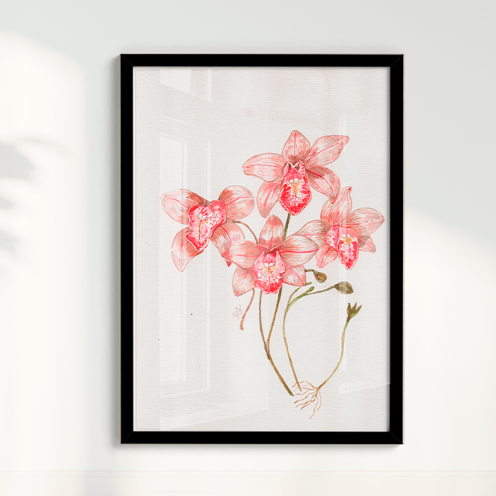 Quadro Aquarelando 22 por Rayana Karoline