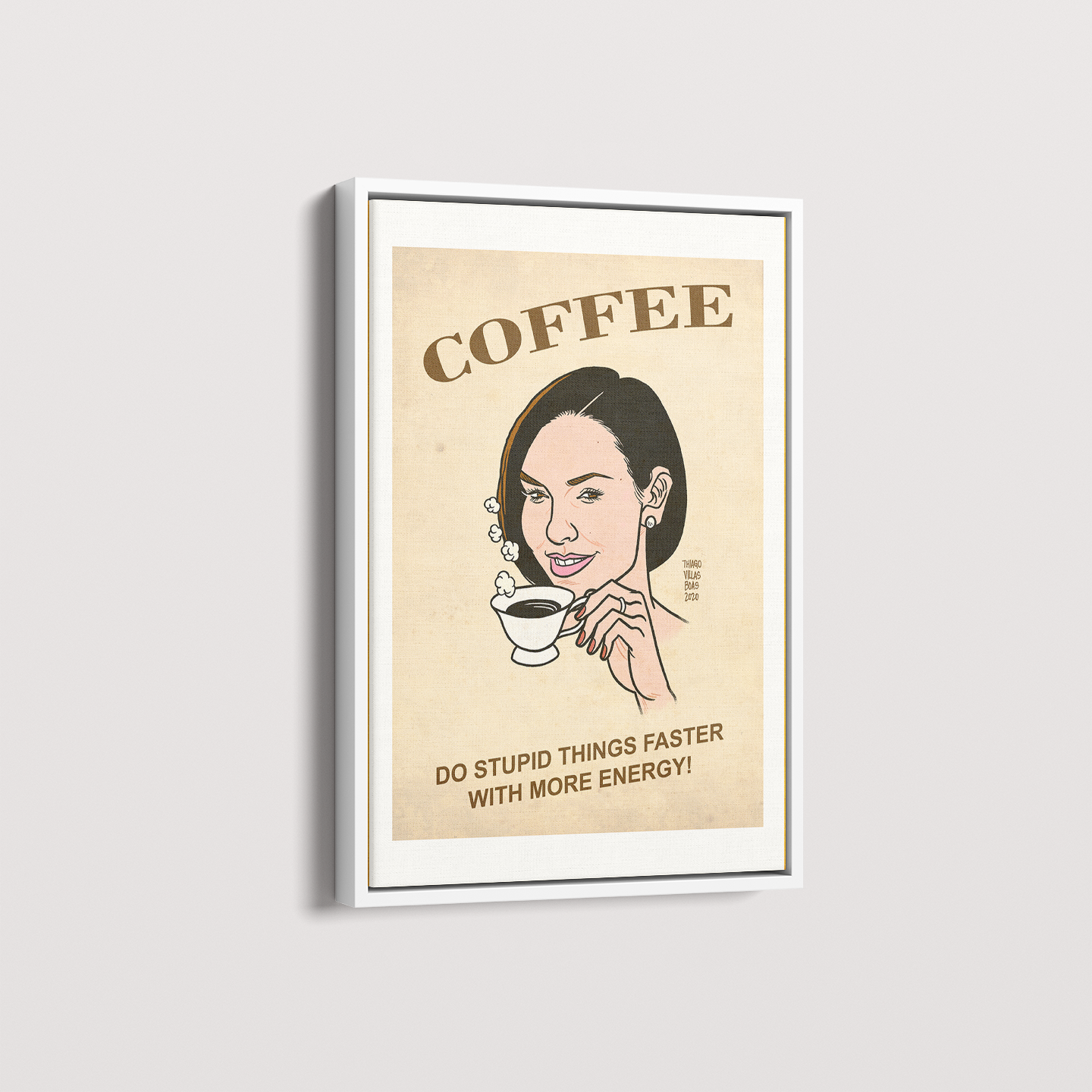 Quadro Coffee por Thiago Villas Boas