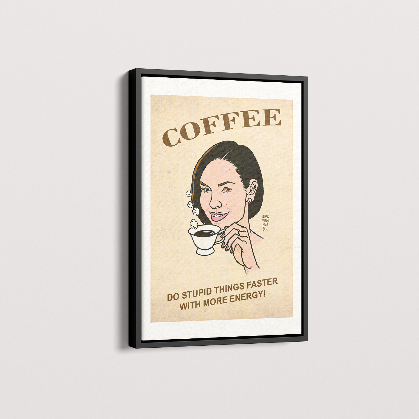 Quadro Coffee por Thiago Villas Boas