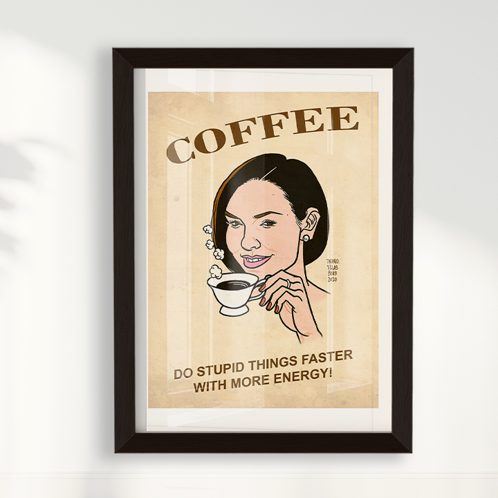 Quadro Coffee por Thiago Villas Boas