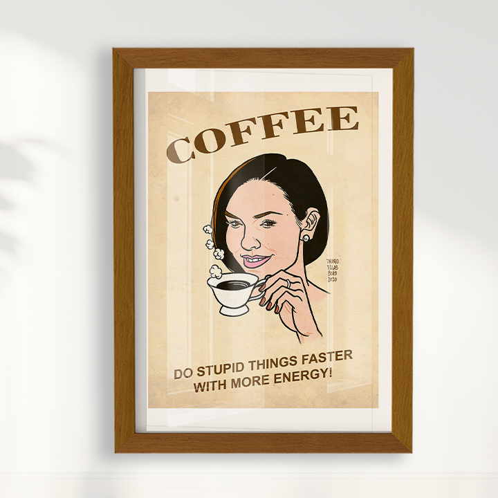 Quadro Coffee por Thiago Villas Boas
