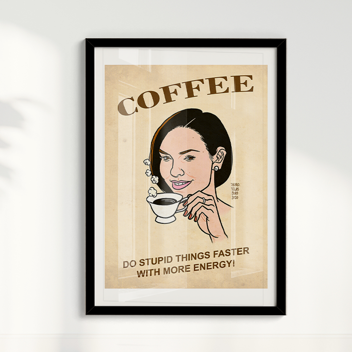 Quadro Coffee por Thiago Villas Boas
