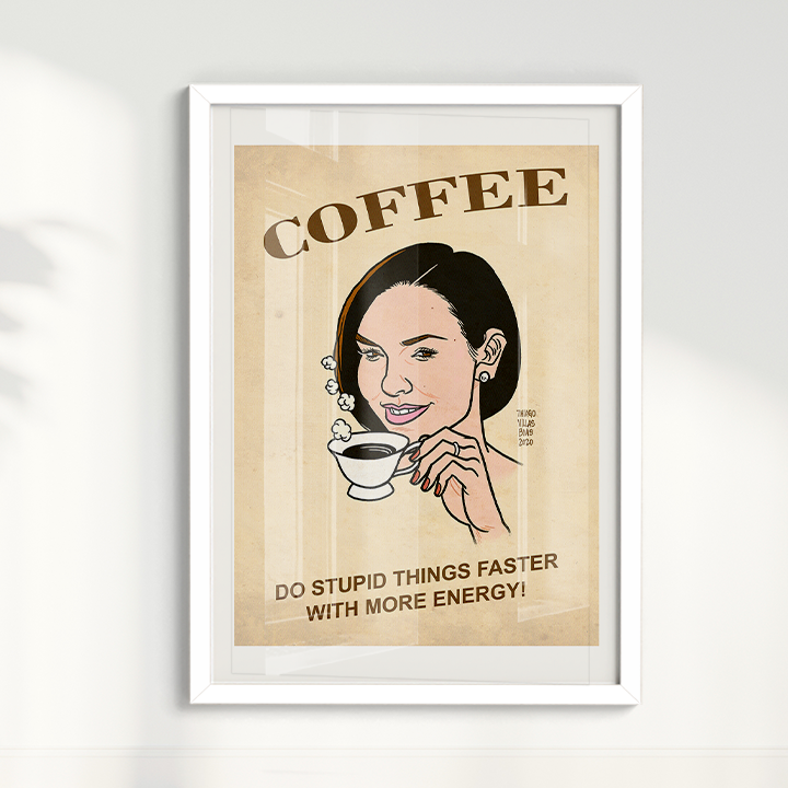 Quadro Coffee por Thiago Villas Boas