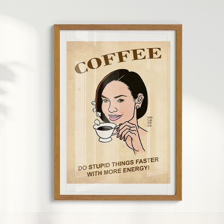 Quadro Coffee por Thiago Villas Boas