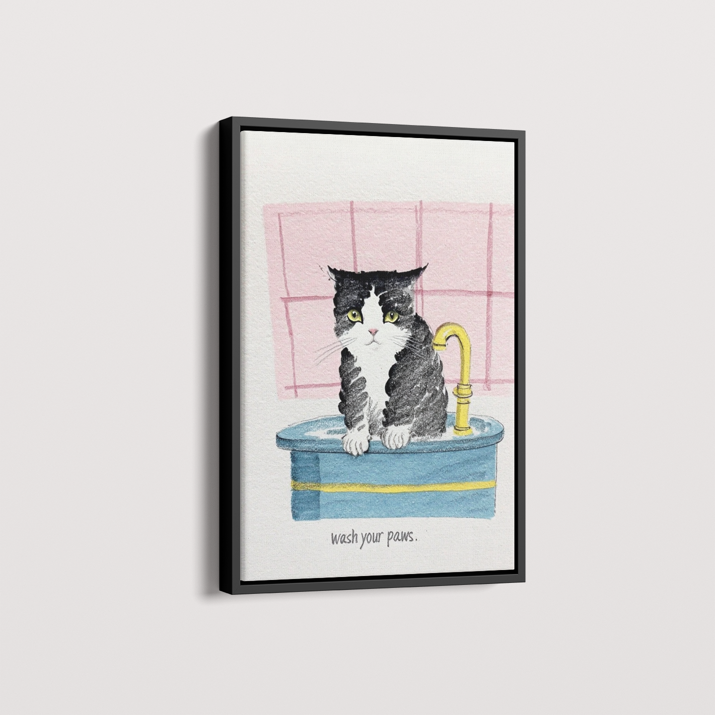 Quadro Wash your Paws
