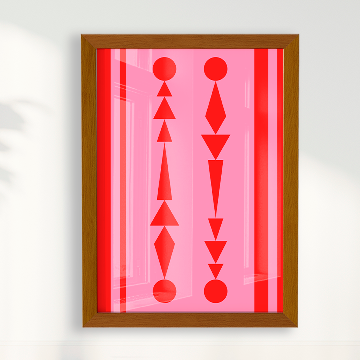 Quadro Geométrico Sagrado Valentim por Flávia Miranda
