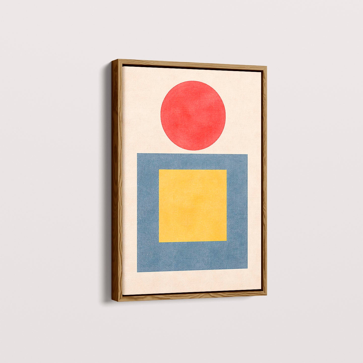 Quadro METADE DO QUADRADO por Vitória Fitz