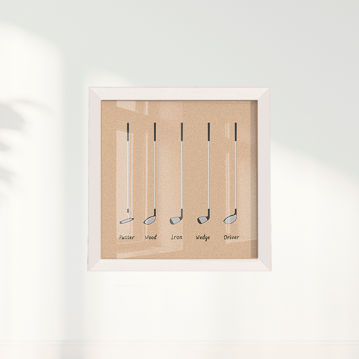 Quadro Tacos de Golfe - Golf Clubs II