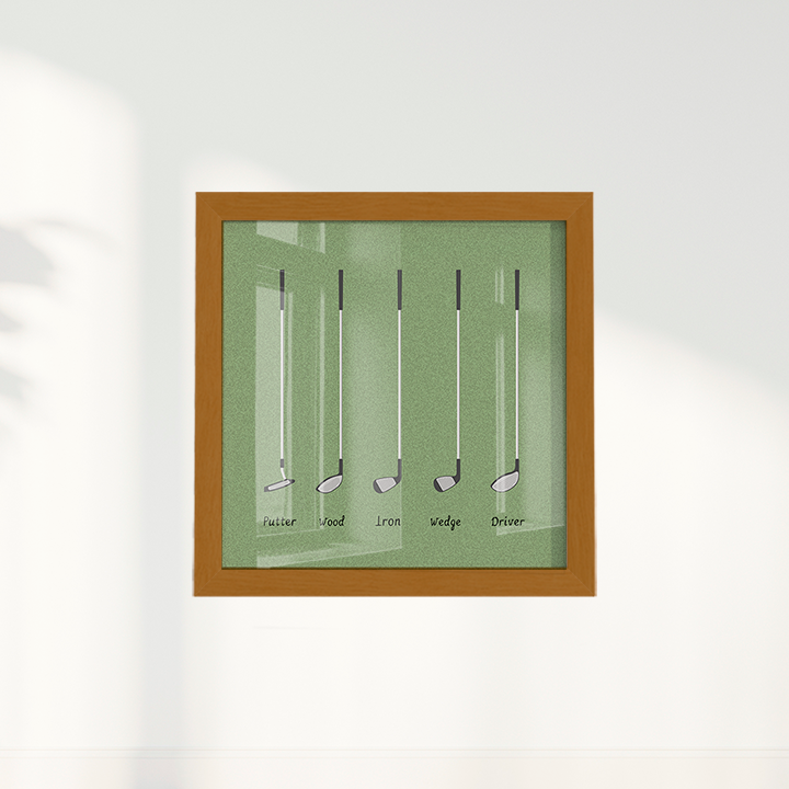 Quadro Tacos de Golfe - Golf Clubs I