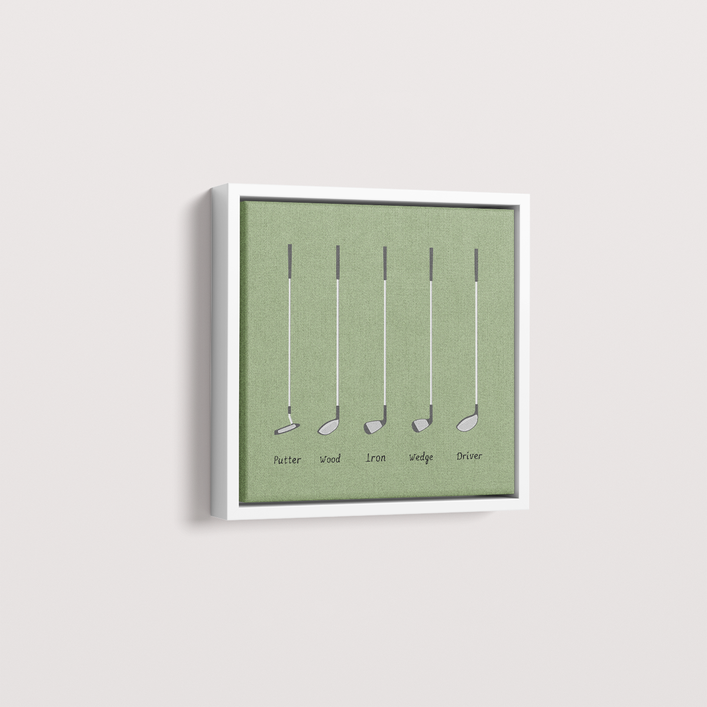Quadro Tacos de Golfe - Golf Clubs I