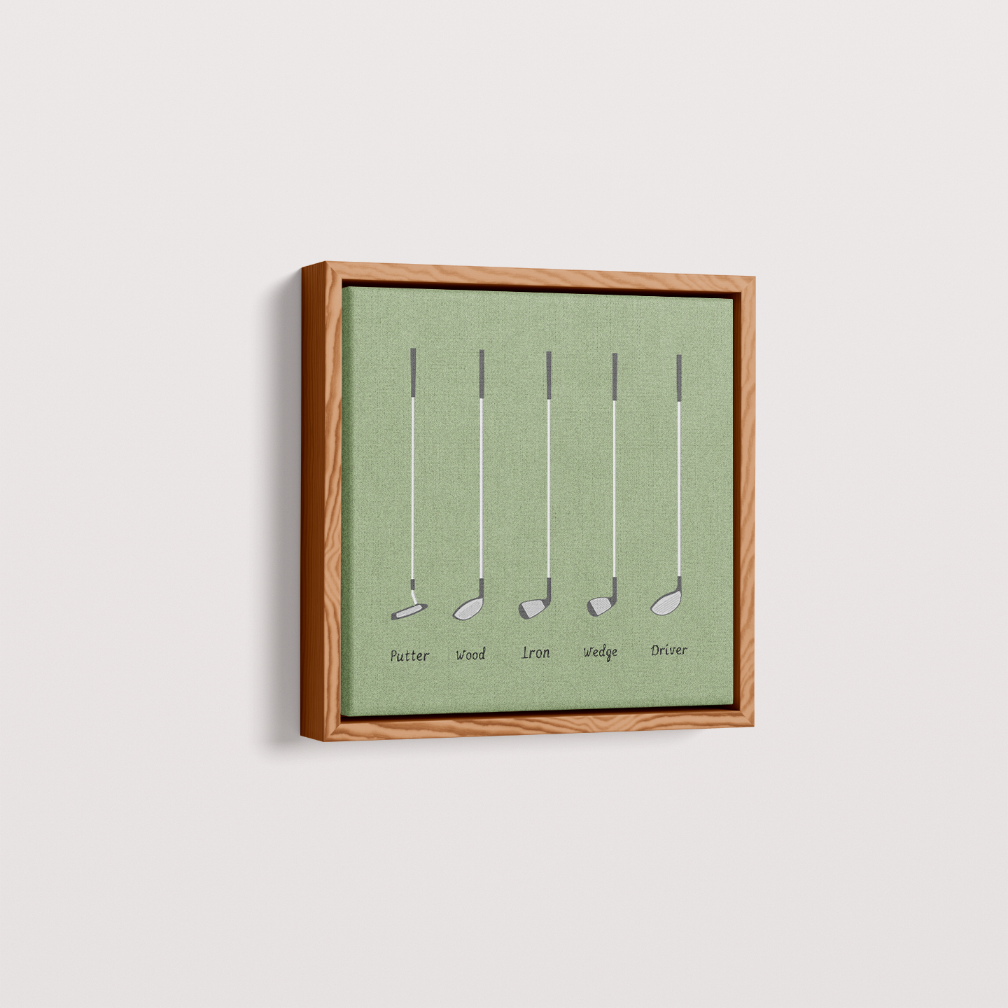 Quadro Tacos de Golfe - Golf Clubs I