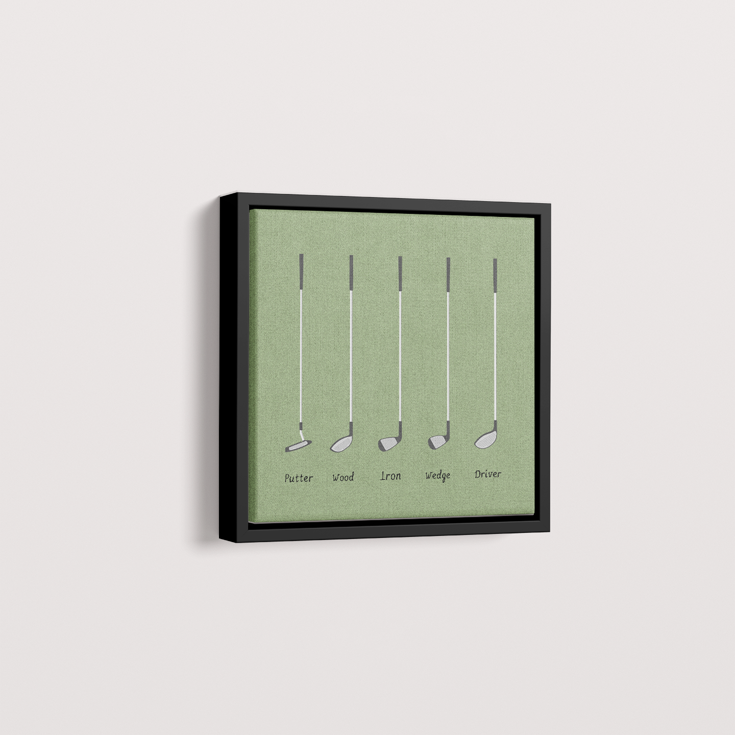 Quadro Tacos de Golfe - Golf Clubs I