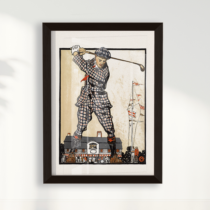 Quadro Vintage Golf