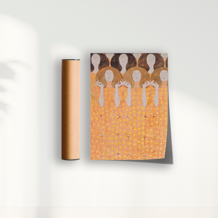 Quadro Gustav Klimt's Beethoven Frieze