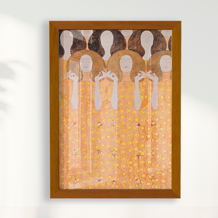 Quadro Gustav Klimt's Beethoven Frieze