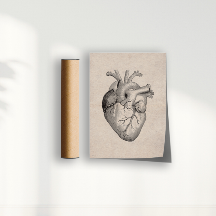 Quadro Heart Vintage