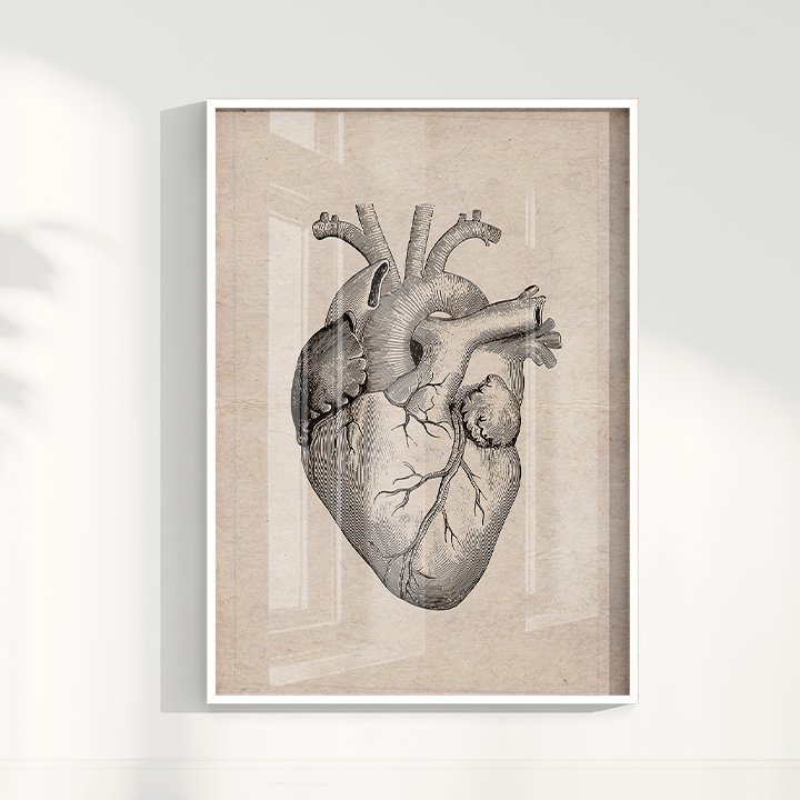 Quadro Heart Vintage