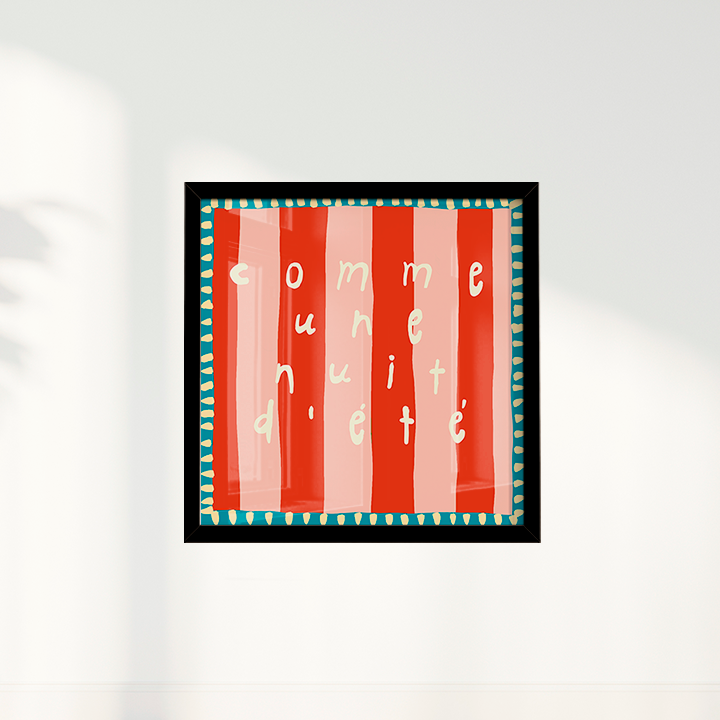 Quadro Comme une nuit d'été por Heloisa Camargo