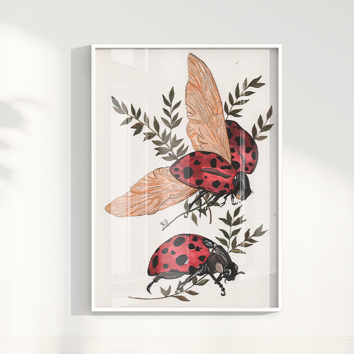 Quadro aquarelando 12 por Rayana Karoline