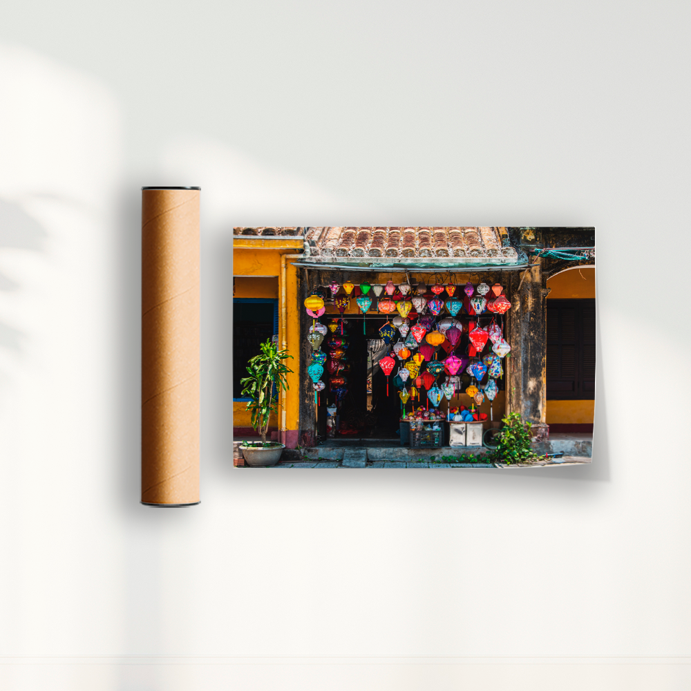 Quadro Lanternas de Hoi An, Vietnã por Larissa Heitmann