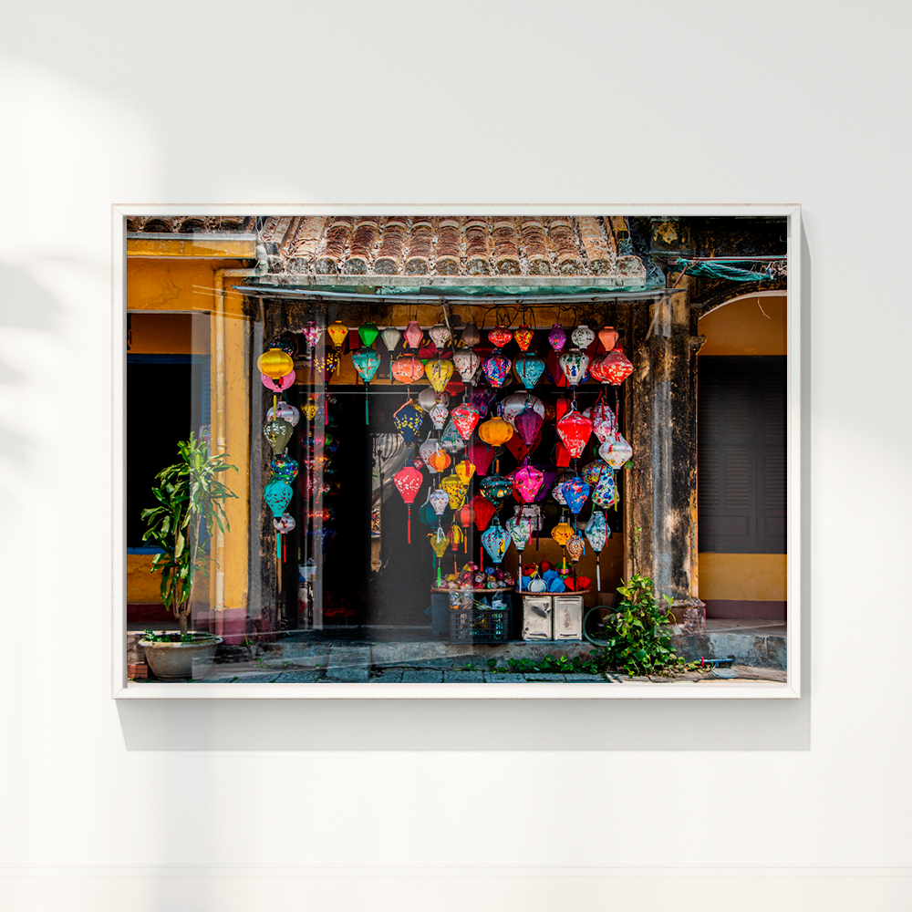 Quadro Lanternas de Hoi An, Vietnã por Larissa Heitmann