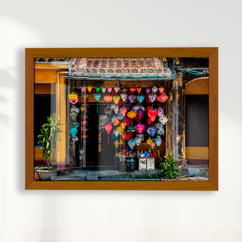 Quadro Lanternas de Hoi An, Vietnã por Larissa Heitmann