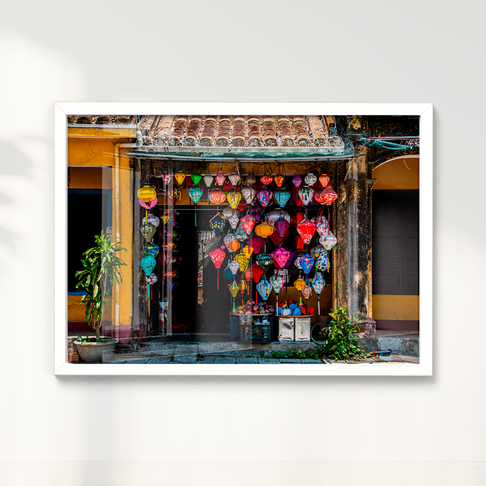 Quadro Lanternas de Hoi An, Vietnã por Larissa Heitmann