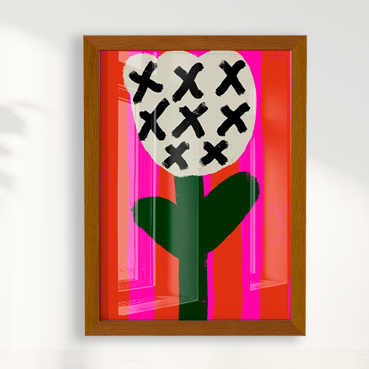 Quadro Fleur por Heloisa Camargo
