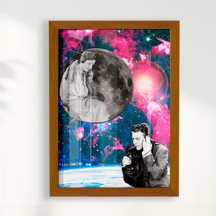 Quadro Signos - Libra Feelings por Joana Petribú