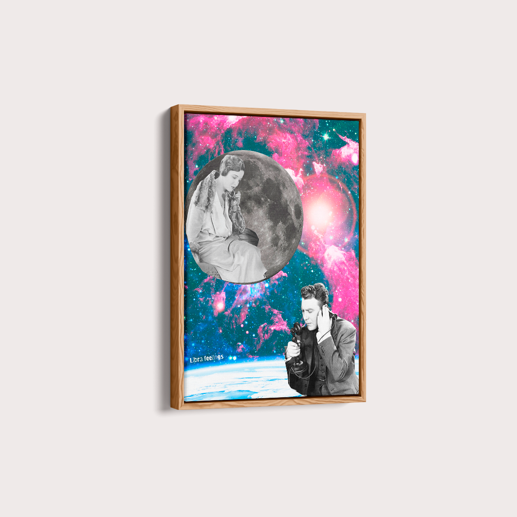 Quadro Signos - Libra Feelings por Joana Petribú
