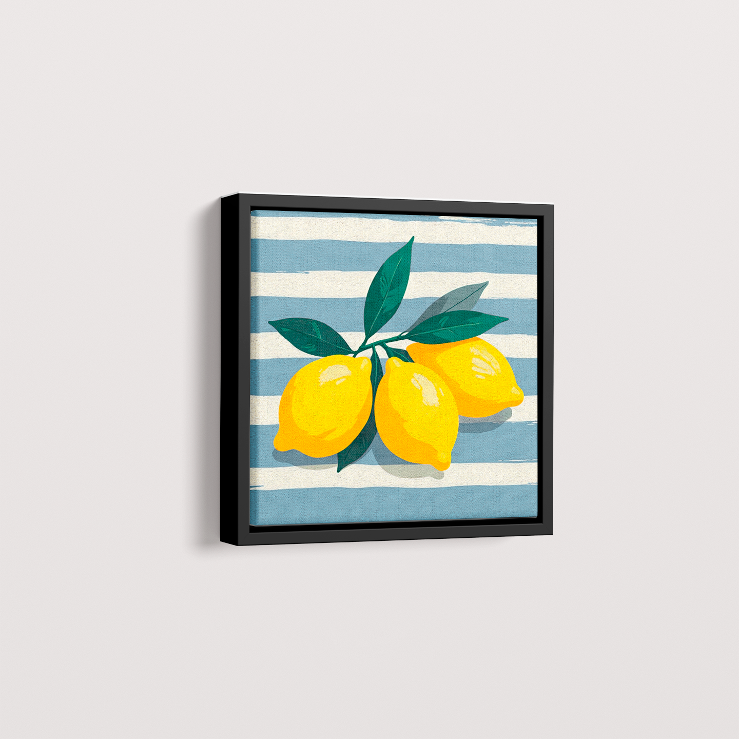 Quadro limão siciliano quadrado II
