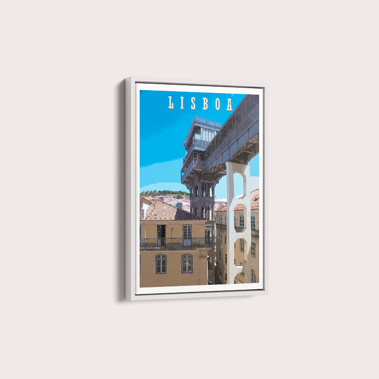 Quadro Lisboa por Angus Waddacor-McConill