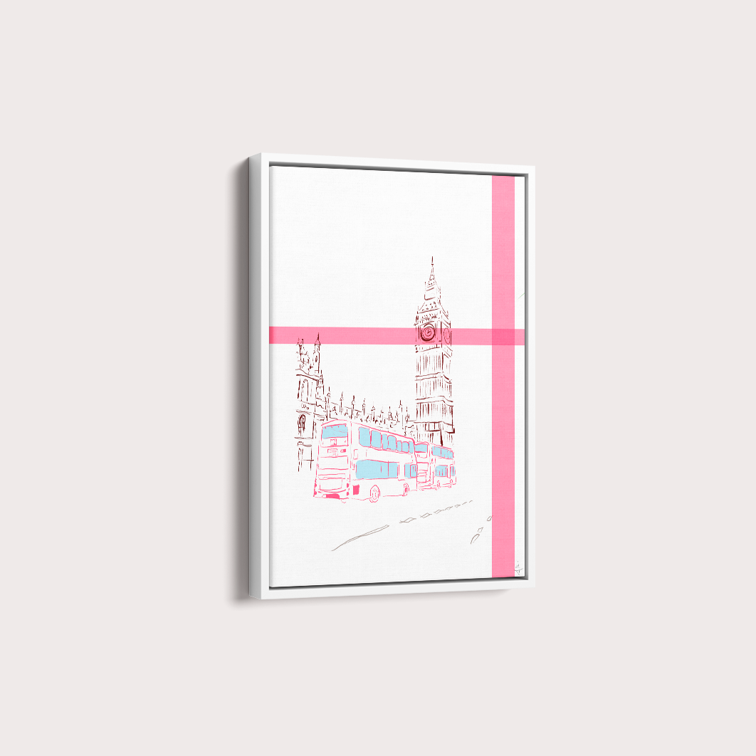 Quadro Londres por João de Rossi