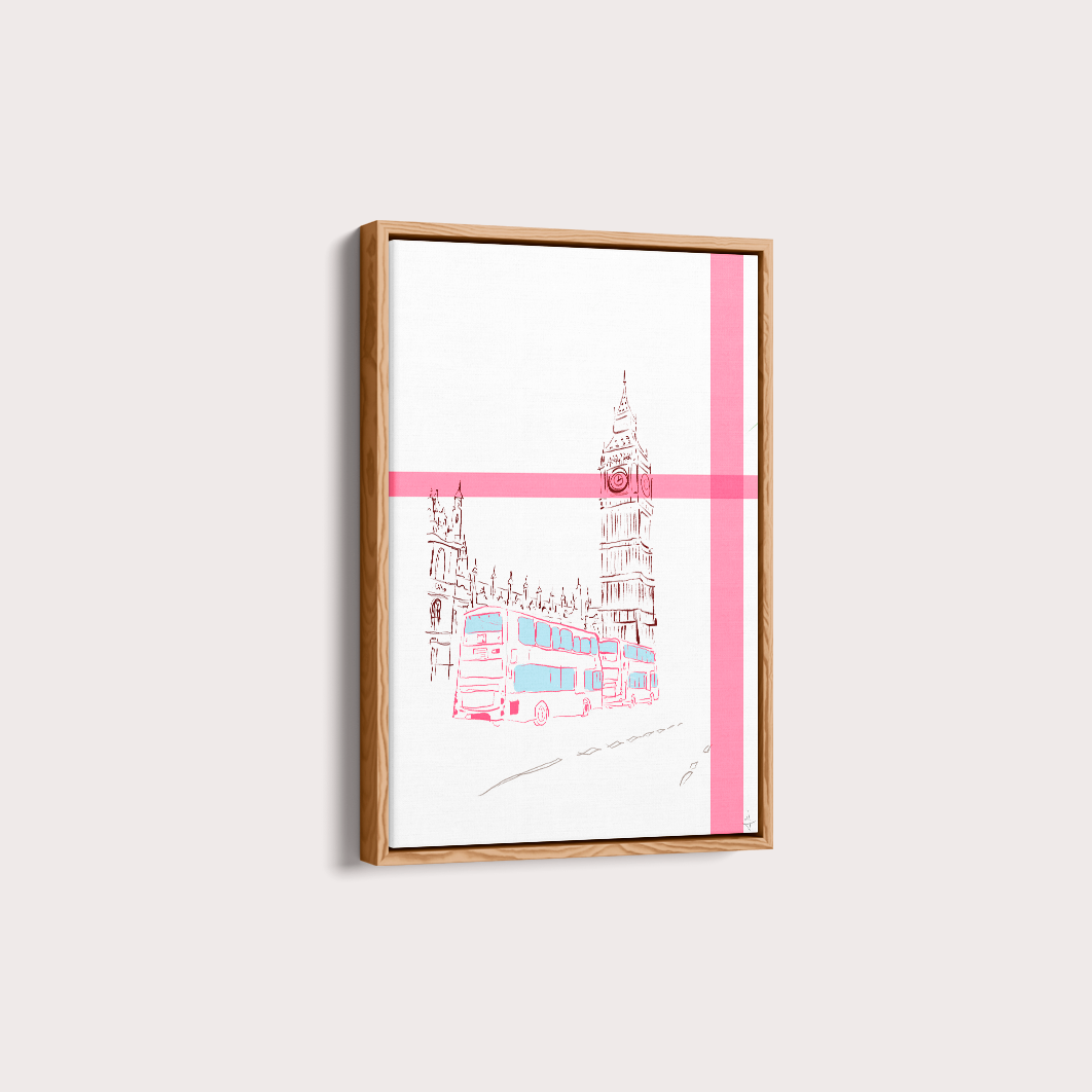 Quadro Londres por João de Rossi